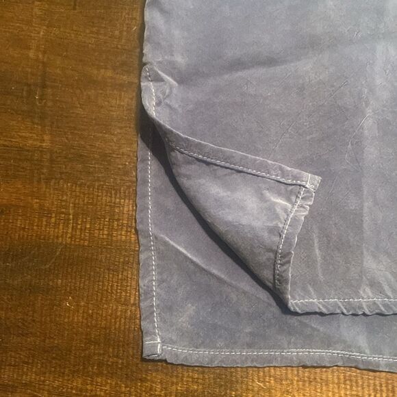 Natalie Busby Collection Cupro T- Dress Small Blue - Picture 3 of 7